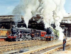 old steam trains
