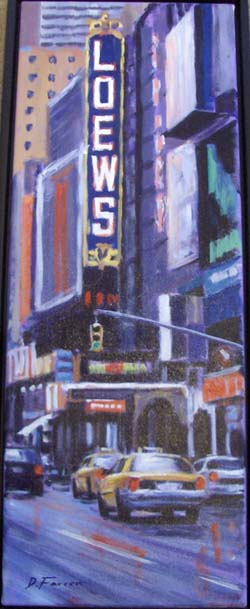 David Farren Original New York Painting