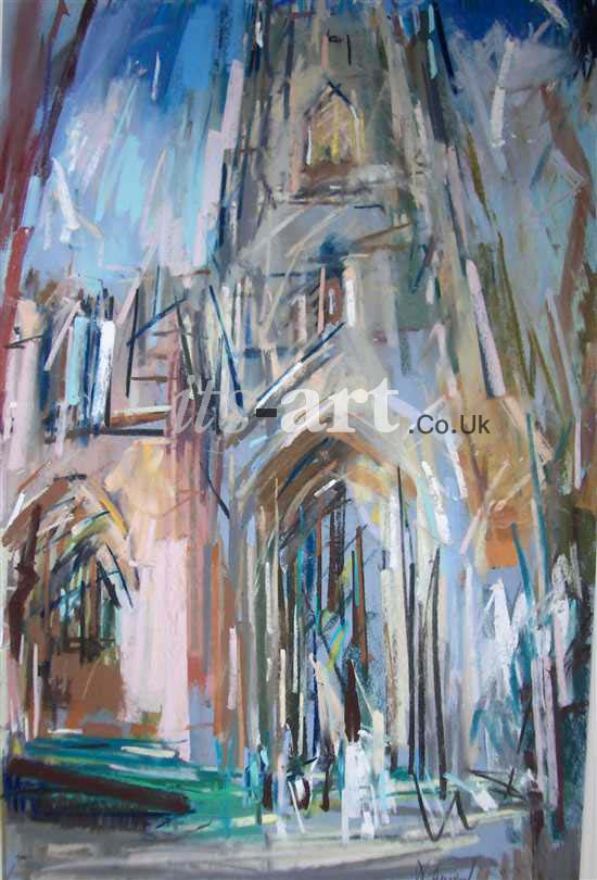 Fountains Abbey Painting