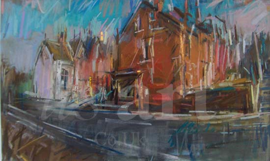 Kirkstall Terrace Commission Painting
