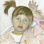 Child Portrait by Hillary James