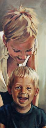 Mother & Child Portrait by Nik Walford