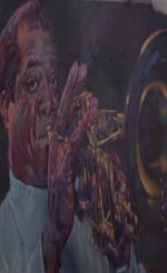 Louis Armstrong by Nik Walford