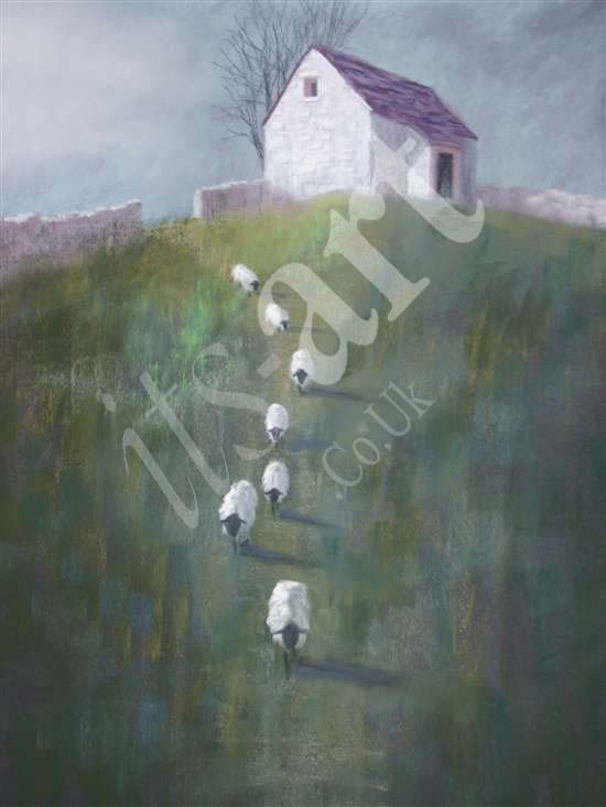 Painting of sheep